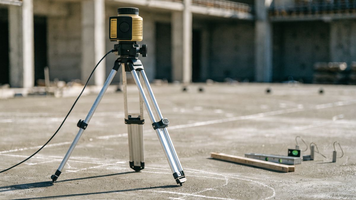 Levels and set-out on the slab